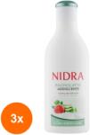 Nidra Set 3 x Spuma de Baie Nidra Latte cu Smochine si Aloe, 750 ml