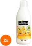 Cottage Set 2 x Lapte de Corp Hidratant Cottage, Vanilie, 200 ml