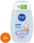 Nivea Baby Set 2 x Lotiune de Corp Nivea Baby Bed Time, 200 ml (ROC-2xCOR1020247MF)