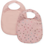 Konges Slojd Fodros Előke - Fairy Cherry/Cameo Rose - 2 db