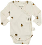 Konges Slojd Újszülött Body - Citrom mintás 50-es