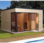 WEKA Szaunaház Cubilis Weka kültéri szauna 3, 8x3m (412.3830.43)