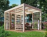SKAN HOLZ Pergola szaletli Lillesand 300 x 400 cm (760589)