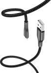 BOROFONE 100 cm-es textil bevonatú USB Type-C kábel, fekete (BX54TYPE-CB) (BX54TYPE-CB fekete)