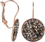 Levien Elegáns bronz fülbevaló Rocks Chocolate