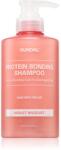 KUNDAL Protein Bonding Care Shampoo sampon hranitor pentru păr uscat și deteriorat cu parfum Violet Muguet 500 ml