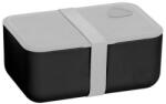 PASO BeUniq műanyag uzsonnás doboz - Fekete-szürke (BUGB-3033) (BUGB-3033)