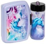 DERFORM Unikornisos uzsonnás doboz kulaccsal - Born to be a unicorn (ZSBAJR15) (ZSBAJR15)