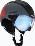 CASCO Sí sisak CASCO SP-2 Photomatic Visor strukturált arzénszürke / piros