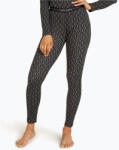 icebreaker női termónadrág Merino 260 Vertex Leggings On-Piste fekete/ snow/j