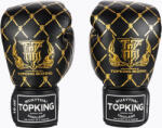 Top King Boxing láncos kesztyű fekete/arany
