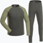 Pinewood Férfi thermo alsónemű szett Pinewood Finnveden Base Layer d. green/leaf