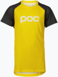 POC Gyermek kerékpáros mez POC Essential MTB aventurine yellow/sylvanite grey