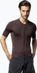 Alé Férfi kerékpáros mez Alé Color Block Off Road cocoa brown