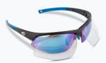 GOG EYEWEAR Falcon matt fekete/kék/polikromatikus fehér-kék napszemüveg