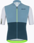 Santini Férfi kerékpáros mez Santini Redux Istinto fluor zöld 2S94475REDUXISTIVFS