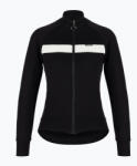 Santini Adapt Wool Thermal Jersey fekete férfi kerékpáros mez SP216075ADAPTWOOL