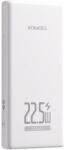 ROMOSS PRC10 Powerbank USB-A + USB-C, 10000 mAh, 22, 5 W, Fehér