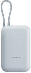 Xiaomi BHR9072GL Powerbank Integrált Kábellel, USB-A+C, 10000 mAh, 22, 5 W, Jégkék