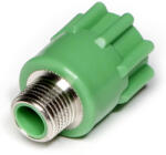 Plastica alfa Racord PPR, FE, 20 mm x 1/2", verde (13FM120-V)