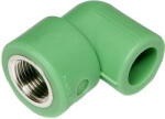 Plastica alfa Cot PPR, FI, 20 mm x 1/2", verde, 90 grade (16GF120-V)