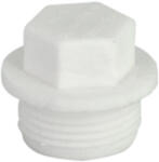 SupraTherm Dop PPR, filetat, D. 20 mm, alb (25003902)