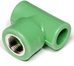 Plastica alfa Teu PPR, D 25 mm x 1/2, filet interior, verde (14TF125-V)
