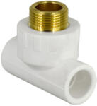 SupraTherm Teu PPR, FE, D 25 mm x 1/2", alb (25007604)