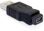 Delock Adapter nemváltó mini USB-B 5-tűs anya USB-A apa