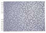 Exacompta Fotóalbum, spirál, 32x22 cm, 25 lap, EXACOMPTA "Autentik", kékesszürke 16065E (16065E)