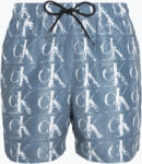 Calvin Klein Pantaloni scurți de baie bărbați Calvin Klein Medium cu cordon imprimat albastru