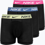 Nike Boxeri pentru bărbați Nike Dri-FIT Ultra Comfort Brief 3 pary black/yellow/fuxia