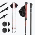 KADVA Bețe de nordic walking KADVA Halna reglabile roșu