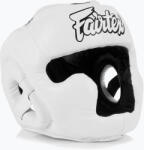 Fairtex Cască de box pentru copii Fairtex Headguard for Kids white