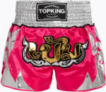Top King Pantaloni scurți de antrenament Top King Thai Boxing pink/white