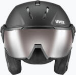 uvex Ски каска UVEX Instinct Visor PRO V black matt/silver/silver