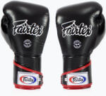 Fairtex Stylish Angular Sparring Mănuși de box - deget blocat negru / alb / roșu