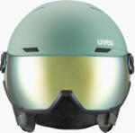 uvex Ски каска UVEX Wanted визьор oxid green matt/mirror gold/smoke