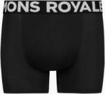 Mons Royale Boxeri termoactivi pentru bărbați Mons Royale Hold 'em Shorty Merino black
