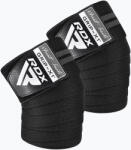 RDX Apărători pentru genunchi RDX KR11 Gym Knee Wrap black/grey