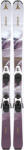 Atomic Детски ски за спускане Atomic Maven Girl JTM + автомати C5 GW white/laven