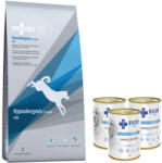 TROVET TROVET LRD Hypoallergén - Bárány (kutyáknak) 10kg+ENZO VET Hypoallergén diéta pulykával kutyáknak 3x400g