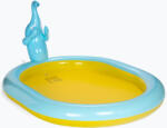 AQUASTIC Bazin pentru copii AQUASTIC albastru/galben cu fântână ASP-180E Piscina