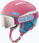 HEAD Детска ски каска HEAD Maja Set + Gogle Jr pink/blue/silver red