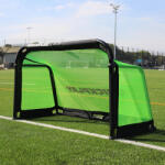 QuickPlay Poartă de fotbal Quickplay Pro Alu Training 150 x 100 cm black/green