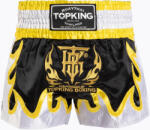 Top King Pantaloni scurți de antrenament Top King Thai Boxing black/gold/white
