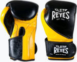 Cleto Reyes Mănuși de box Cleto Reyes High Precision Training Leather black/yellow