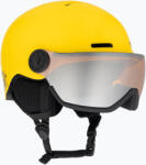 Salomon Детска ски каска Salomon Orka Visor S2 вибриращо жълто