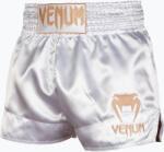 Venum Pantaloni scurți de antrenament pentru bărbați Venum Classic Muay Thai white/gold