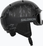 Salomon Детска ски каска Salomon Player Combo + очила XV Jr black&tie/black silver